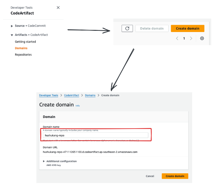 01_create_domain createdomain